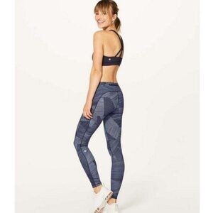 Lululemon Speed Up Tight Etch Hail Midnight Navy Size 4 Full-On Luxtreme